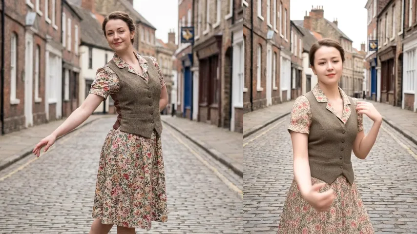 High-quality 720p dance animation output showing smooth natural movements