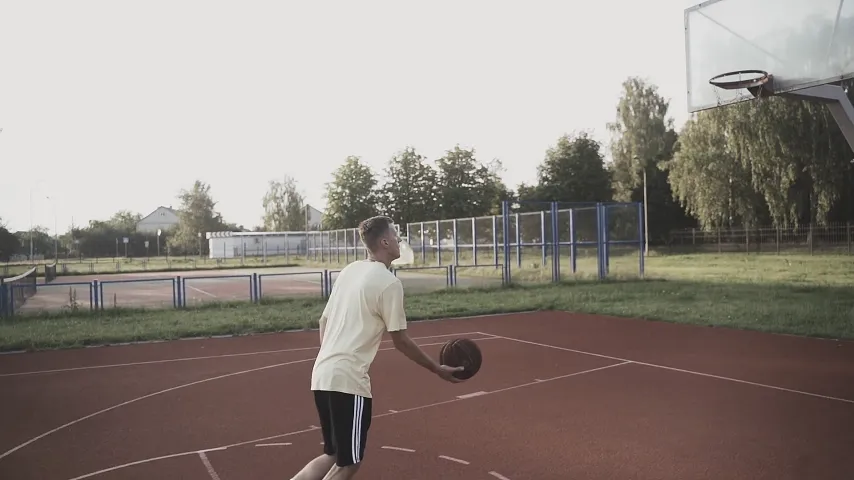 Before and after comparison showing AI detail reconstruction vs simple pixel stretching in video upscaling